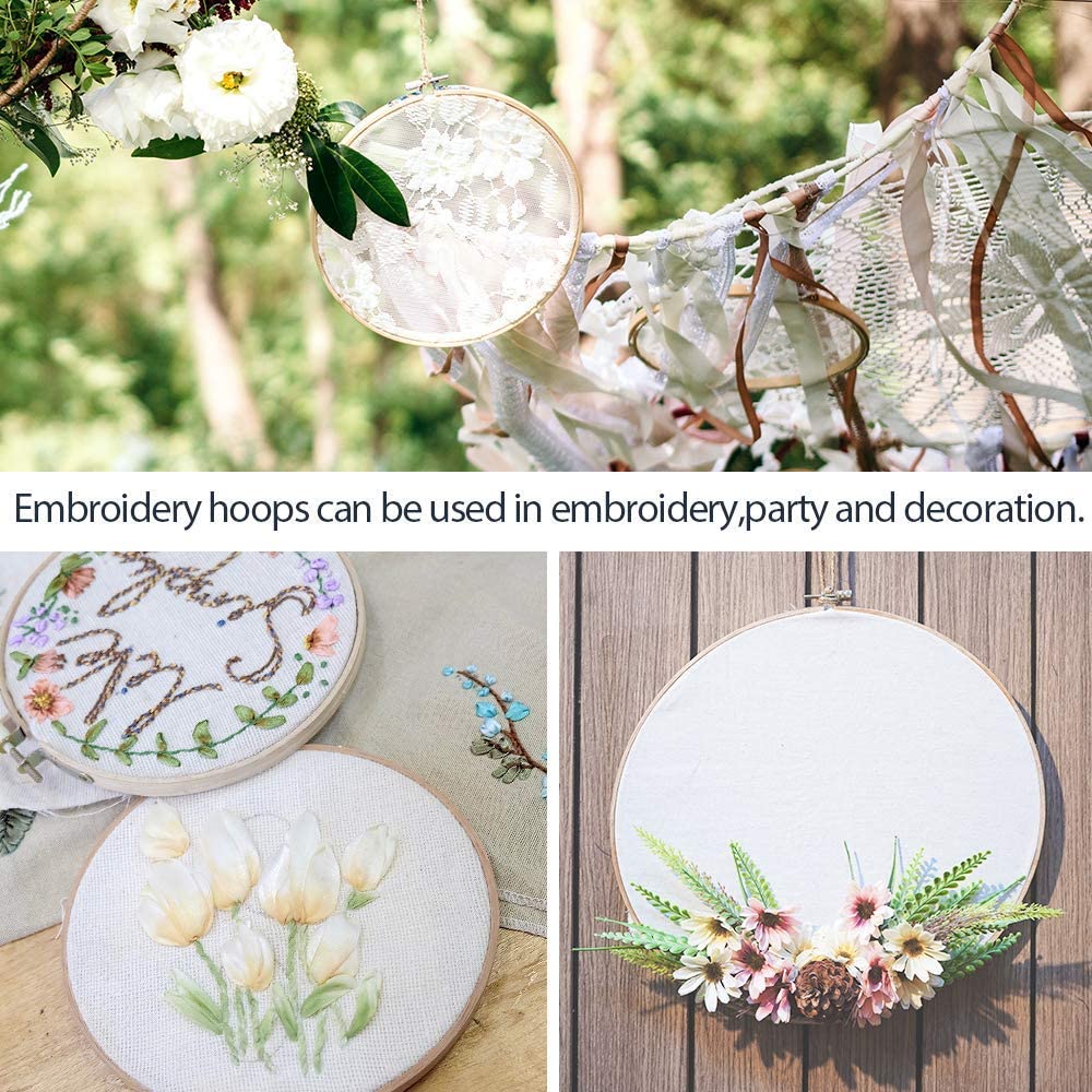 How to use embroidery hoop
