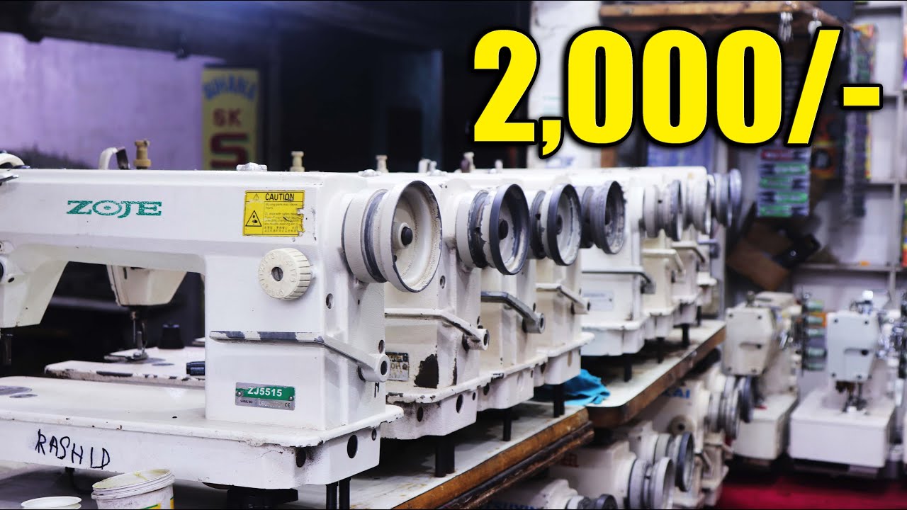 Sewing Machine Wholesale Market in Delhi Embroidery Machine World